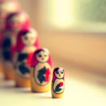 russian nesting dolls to represent goals